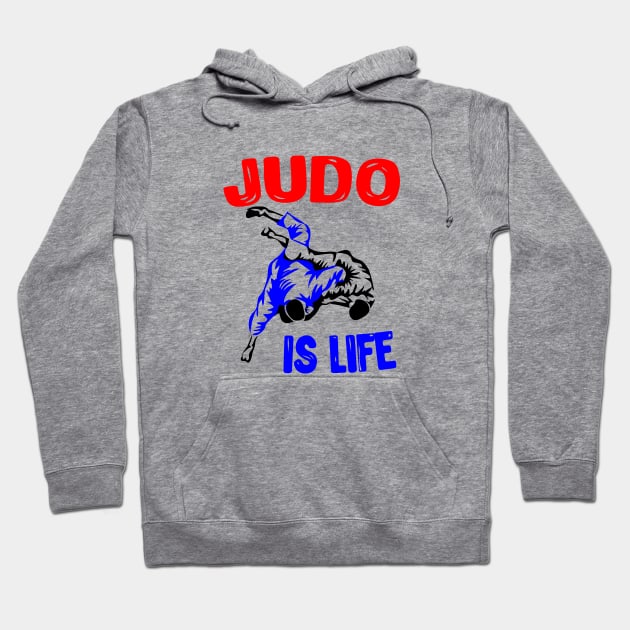 Judo life lover judoka Hoodie by Sport Siberia